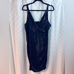 Grace Karin Black Sequin Dress